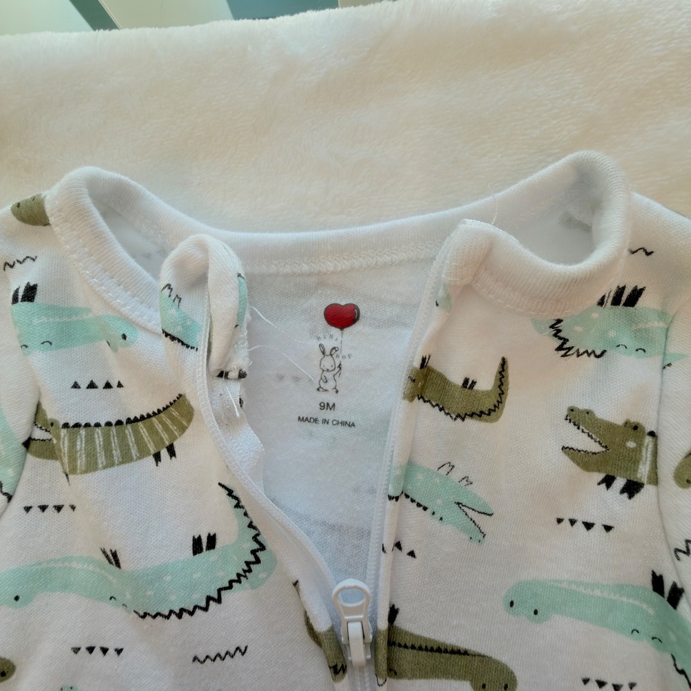 Carter's Baby Essentials Clothing Lot Boy 9M Blue Green Good Alligator Sport - Picture 13 of 16